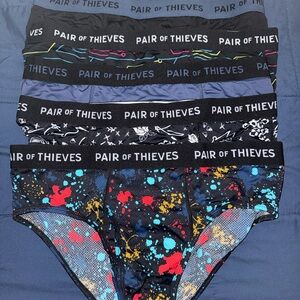 Pair of Thieves Men's Colorful Briefs Set